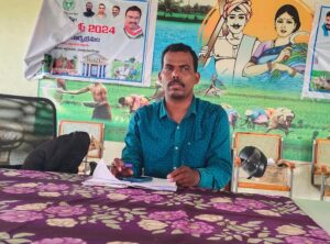 నూతన వ్యవసాయ అధికారిగా బాధ్యతలు చేపట్టిన పి పాండురంగ చారి