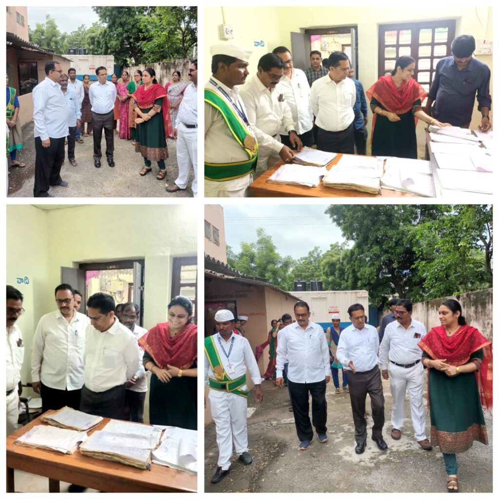 కోదాడ కోర్టును పరిశీలించిన జిల్లా జడ్జి గోవర్ధన్ రెడ్డి