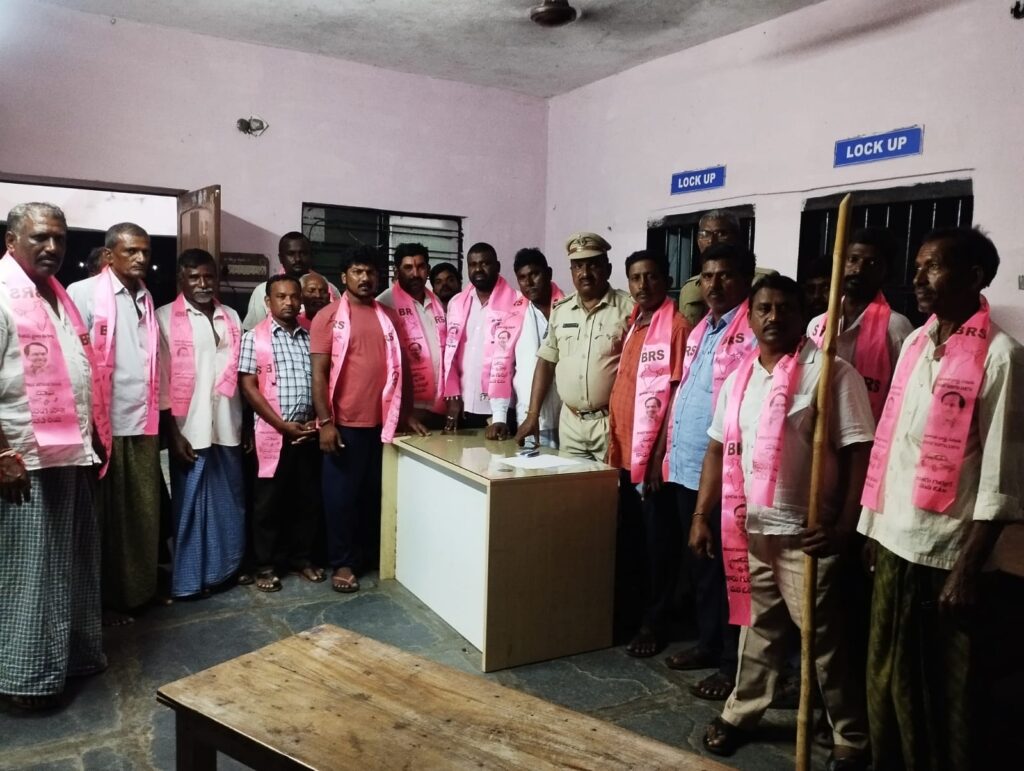 బిఆర్ఎస్ నాయకులు అరెస్ట్ 