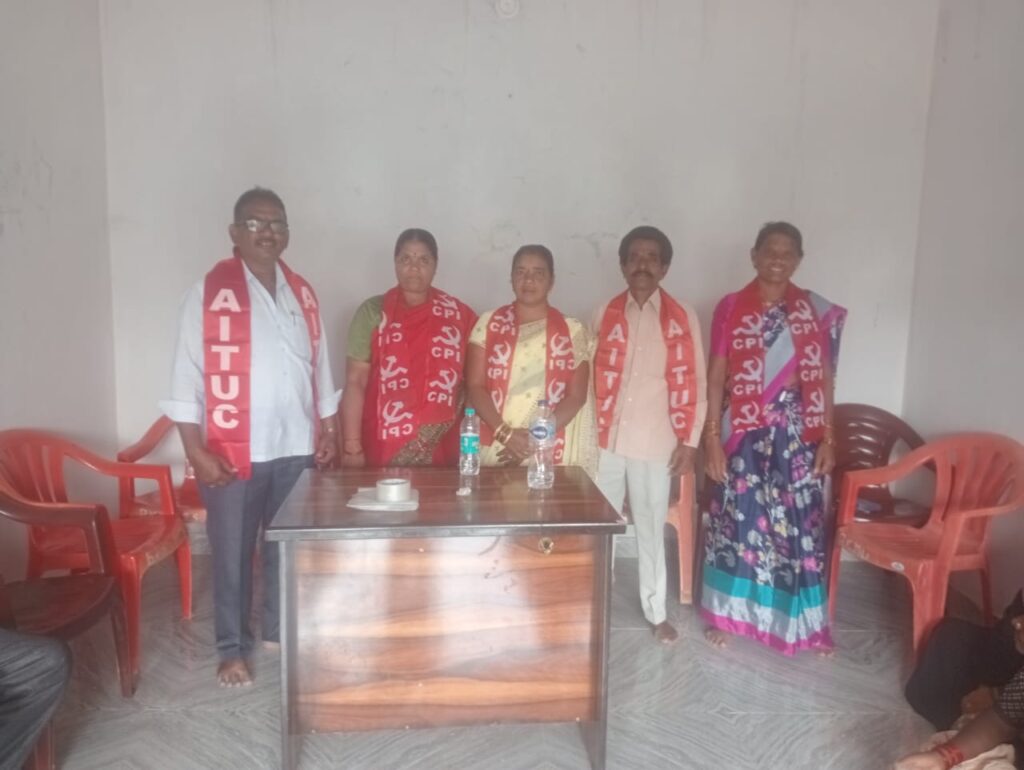 సదాశివపేట మండల భవన నిర్మాణ కార్మిక సంఘం నూతన కమిటీ ఎన్నిక