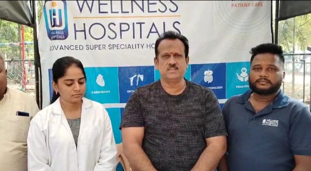 సంగారెడ్డి వెల్నెస్ హాస్పిటల్ ఆధ్వర్యంలో ఉచిత మెగా హెల్త్ క్యాంప్