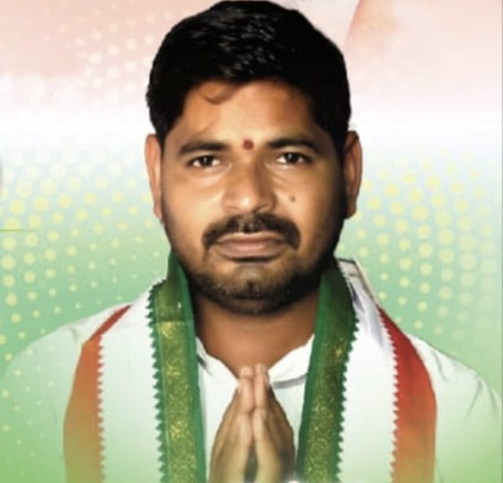 యూత్ కాంగ్రెస్ అధ్యక్షునిగా 74o ఓట్ల మెజార్టీ గెలుపు