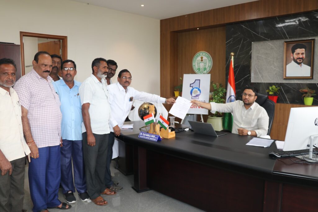 రాయిపాడు గ్రామంలో నిర్మించే ఇథనాల్ కంపెనీ పర్మిషన్ రద్దు చేయాలని జిల్లా కలెక్టర్ కి వినతి పత్రం