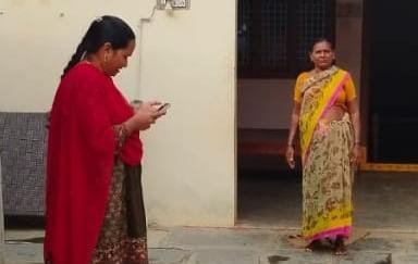 నామవరం గ్రామంలో ఇందిరమ్మ ఇండ్ల సర్వే 