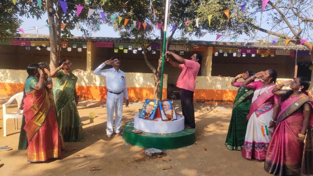 శ్రీ శాంతి నికేతన్ స్కూల్ నందు గణతంత్ర వేడుకల