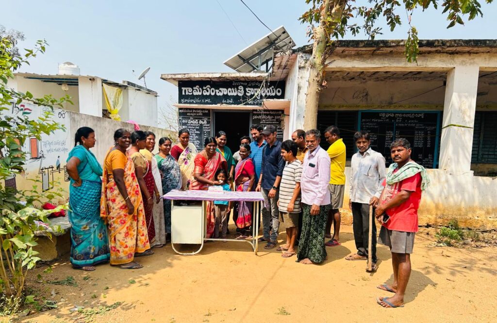 రాఘవపురం ఎక్స్ రోడ్ గ్రామపంచాయతీ వద్ద మహిళా దినోత్సవ వేడుకలు 