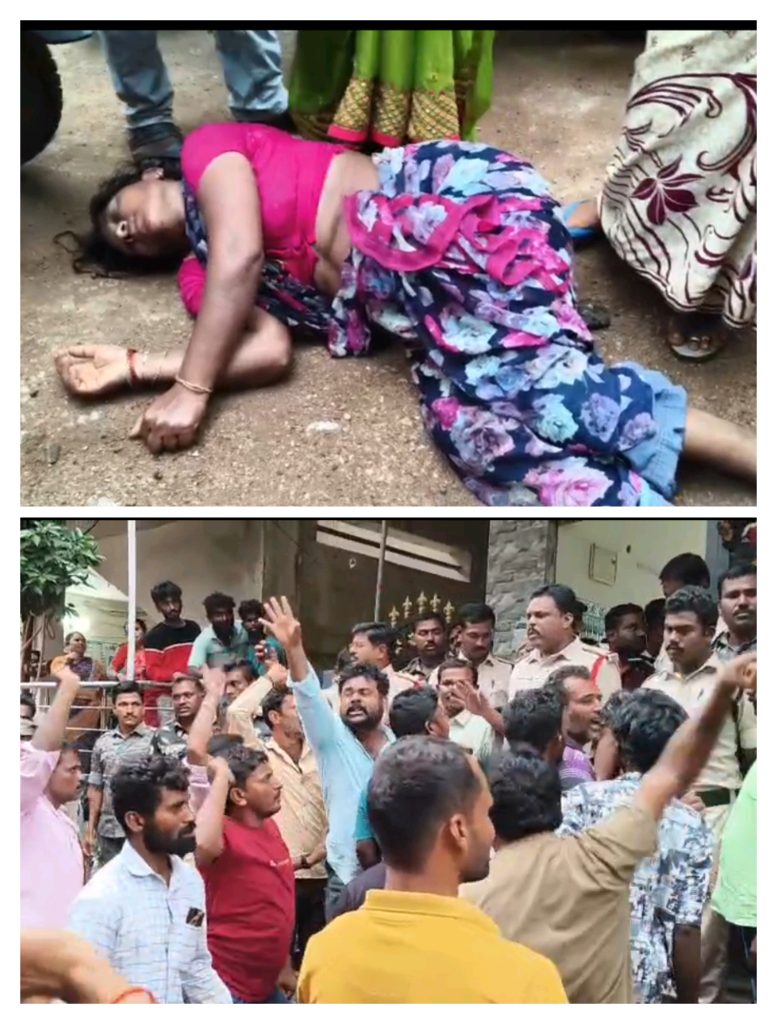 డాక్టర్ నిర్లక్ష్యం తో మూడు నెలల బాబు మృతి