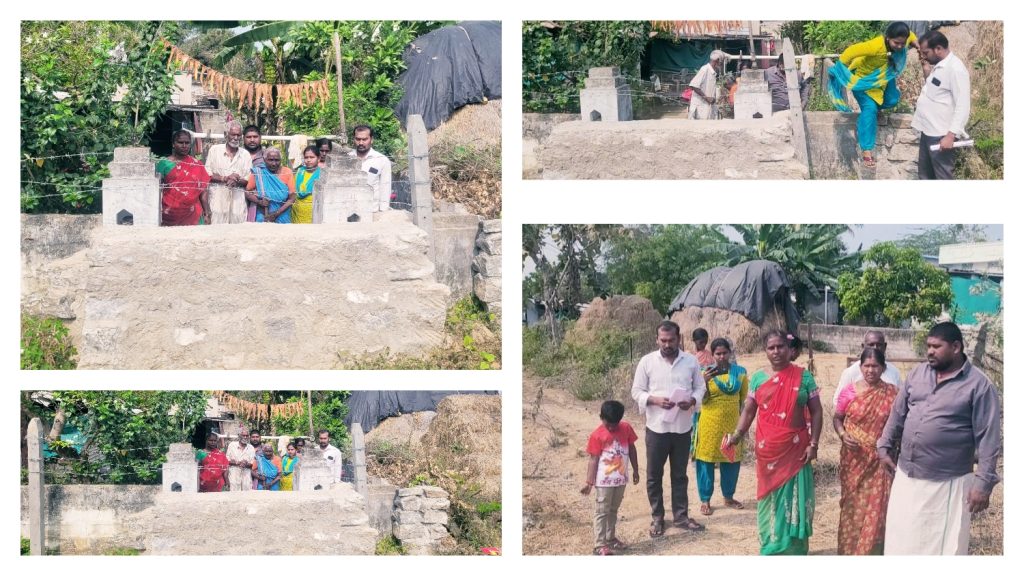 ఇంటి దారికి అడ్డంగా గోడ కట్టిన చర్చి యజమాని